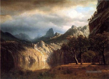 In der westlichen Berge Albert Bierstadt Ölgemälde